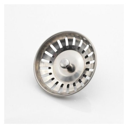 Ruostumattomasta teräksestä valmistettu tiskialtaan siiviläkori tapilla - Yhteensopiva Blanco-altaiden kanssa, keittiön siivilän korvaava osa, 1 kpl