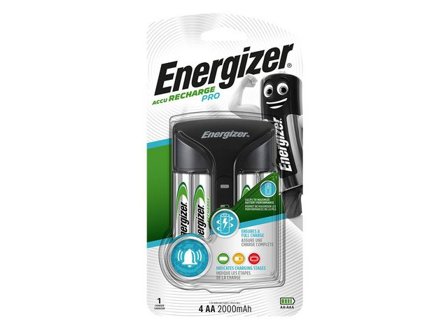 ENERGIZER Batteriladdare Pro AA/AAA - Lyreco - Kontorsmaskiner - Batterier - Batteriladdare