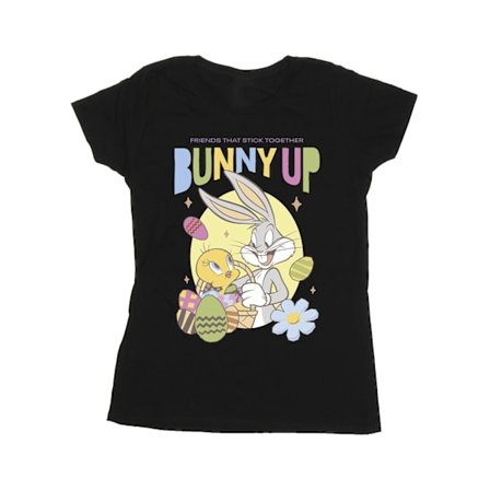 Looney Tunes Dam/Dam Bunny Up Bomull T-shirt S Svart