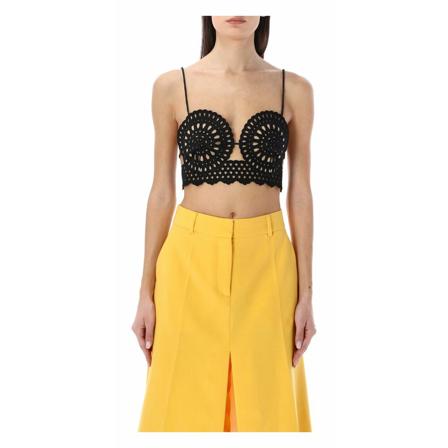 Stella McCartney Sleeveless Tops Sort, Dame