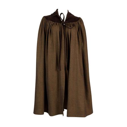 Saint Laurent Vintage - Vintage Kappor - Brun - Dam - Storlek: S, Dam, Storlek: S