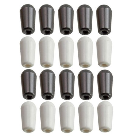 Pakke med 20 Gitar 3-veis vippebryter Knotter Tips Knapper For / Gitartilbehør 4Mm