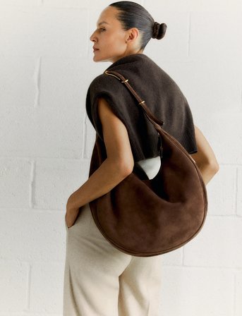 Liffner Moon Hobo - Brown - ONE SIZE