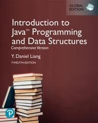 Introduction to Java Programming and Data Structures, Comprehensive Version