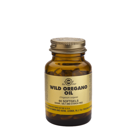 Solgar Wild Oregano oil, 60 softgels