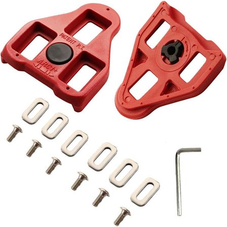 Klossar för pedaler kompatibla med Look Delta (9° vinkelfrihet)