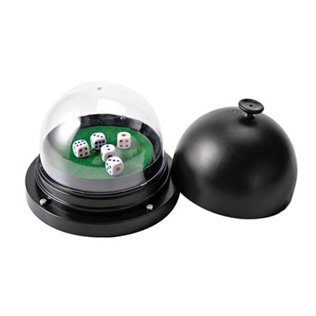 Sähköinen noppakuppi automaattinen nopanheitin 5 nopalla KTV-pubiin