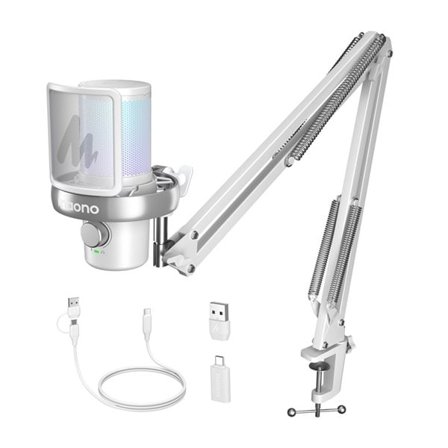 Maono DM40 S Pro-mikrofon (vit)