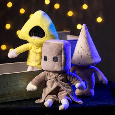 Little Nightmares -pehmolelu, Six & Mono -täytetyt pehmolelut, Pehmolelu pelin faneille