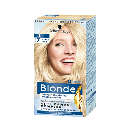 Schwarzkopf Blonde L1 Intensiv Blondering Hårfärg Unisex 153 ML