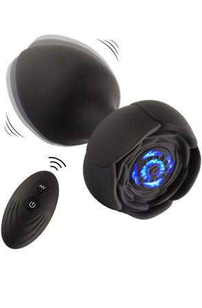 Vibrierender Butt Plug mit Fernbedienung