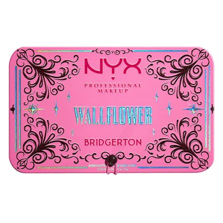 NYX PROFESSIONAL MAKEUP Bridgerton Royal Blushpalette 1 Wallflower, Makeup, Ansigt, Blush