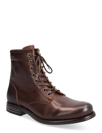 Nicco Leather Shoe Nyörisaappaat Ruskea Sneaky Steve