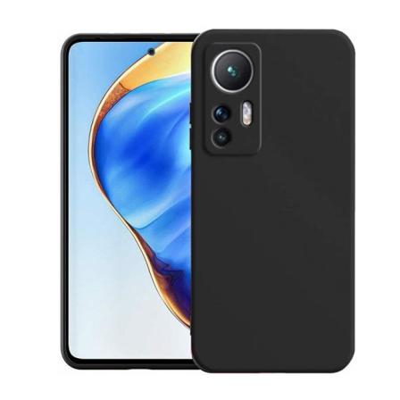 Xiaomi 12 5g - Matt Tpu Mjuk Skal Svart Svart