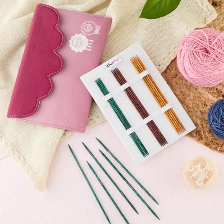 KnitPro Dreamz Starter-set Strømpepinner 2-4mm_15cm