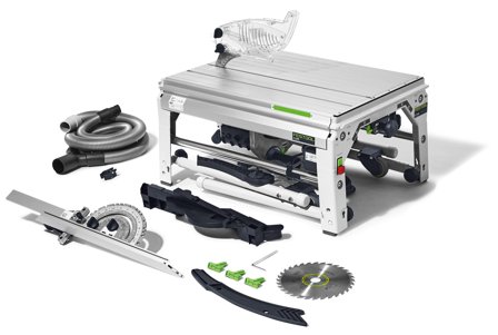 Festool PRECISIO CS 70 EBG Bordssåg 230V, snabbroms, Stationära verktyg