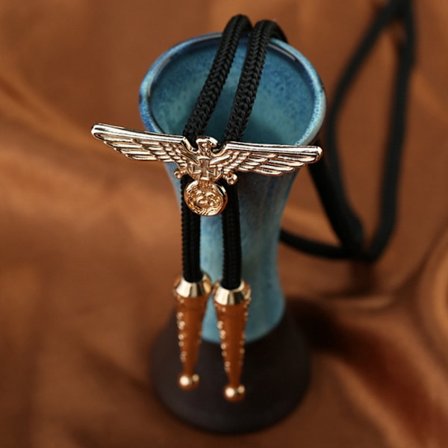 Bolo Tie Läder Halsband Western Halsband Kostym Accessorie