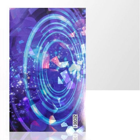 Nagel folie - Laser effect - 014 - 224