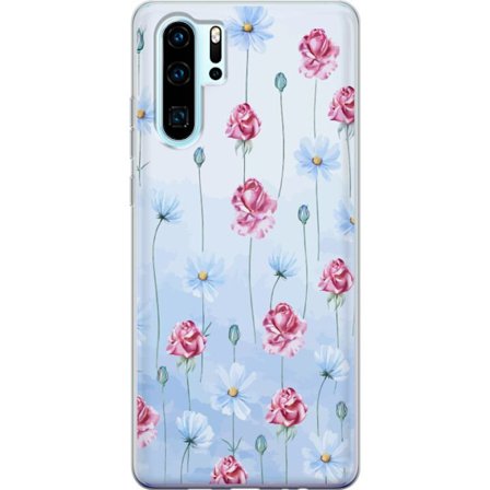 Yhteensopiva Puhelinkuori Huawei P30 Pro Petal Reverie Sky Blue
