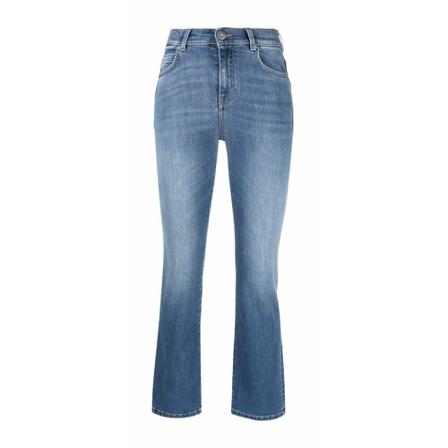 Pinko, Brenda 8 Bootcut Jeans Blauw, Dames, Maat:W25