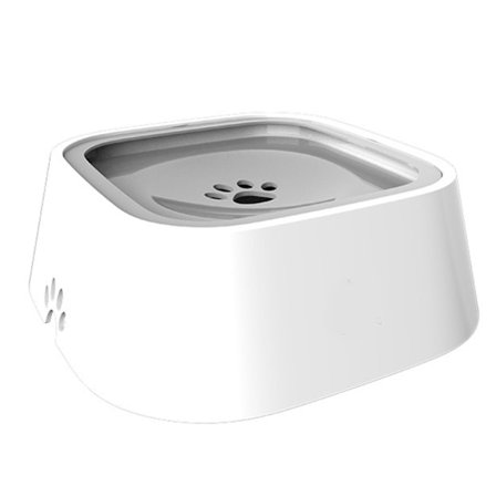 Luovasti suunniteltu lemmikkieläinten vesikulho, roiskeenkestävä koirien vesijakaja, hidas juomakuppi