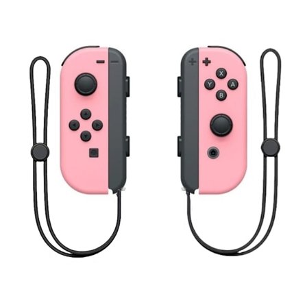 Pink Controller til Switch Joypad, Forbedrede Joypads til Switch Sportsspil Neon Rød/Neon Blå Trådløs Spil Joypad