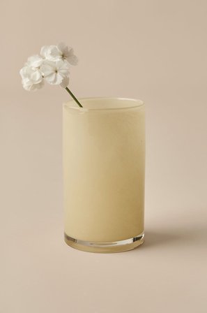 &Home - Vase Ruby høyde 20 cm - Beige - Krukker & vaser - Fra Homeroom