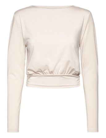 Rosemunde Rwbillie Ls O-Neck T-Shirt - Cream - 40