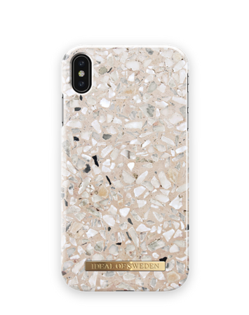 Fashion Case iPhone XS Max Greige Terazzo