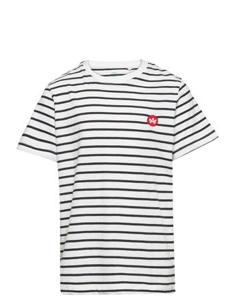 Timmi Organic/Recycled Striped T-Shirt T-shirts Short-sleeved Multi/mønstret Kronstadt
