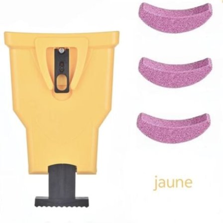 Moottorisahan teroitin, moottorisahan teroitussarja 3 hiomakivellä, nopeat puuntyöstötyökalut metsureille, ruohonleikkureille, moottorisahoille (