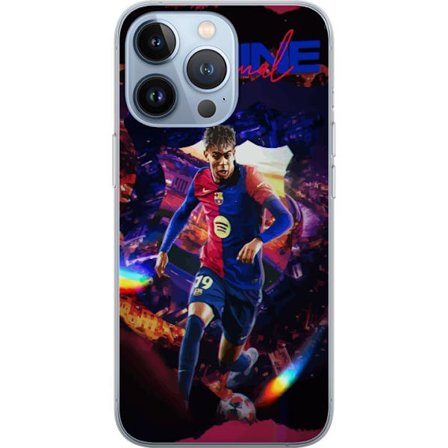 Kompatibelt Mobilskal till Apple Apple iPhone 13 Pro Yamal Rising Talent FC Barcelona Spelare Ung Fotbollsstjärna Populärt Motiv Sport Spanien Talen
