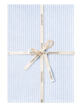 STUDIO FEDER Penny Tea Towel 2- Pack - Cot/Lin - Blue - 50X 70CM