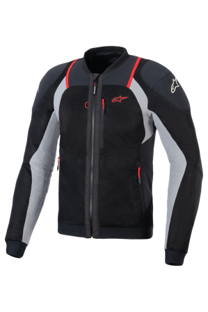 Kurtka Motocyklowa Alpinestars Troop-Air PRO Czarny/Szary/Jasnoczerwony M