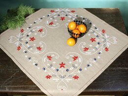 Broderikit Duk Vinterhjärta - Västgöta Broderi