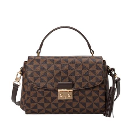 Fashion handväska ny trendig messenger bag enkel och mångsidig en
