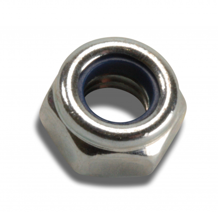 Heco 9605159 Låsemutter galvanisert, 25-pakning M8, Innfesting