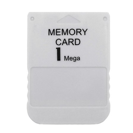 Til 1 Mega Memory Card til PS1 PS One til Playstation 1 Spillekonsol Gem Spildata Gemmefremgang 1MB Memory Card