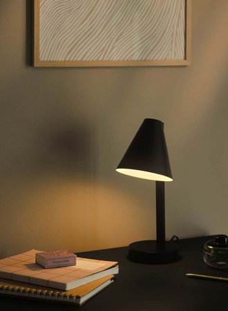 Wilmer bordlampe H33 - sort