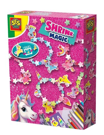 SES Creative | Shrink Film - Unicorn Charm Bracelets | ONE SIZE