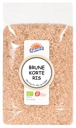 Rømer Ris korte brune Ø 1 kg, Helse & Madvarer, Pasta, Ris & Bælgfrugter, Ris