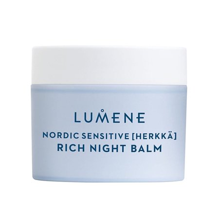 Lumene Nordic Sensitive Rich Night Balm 50 ml, Skincare, Ansigtspleje, Natcreme