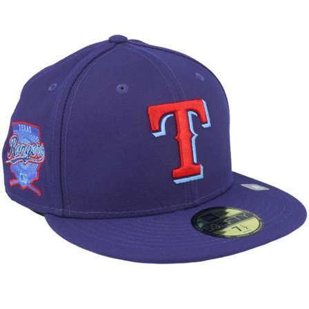 New Era - MLB Blå fitted Keps - Texas Rangers 59FIFTY Fathers Day 23 Royal Fitted @ Hatstore