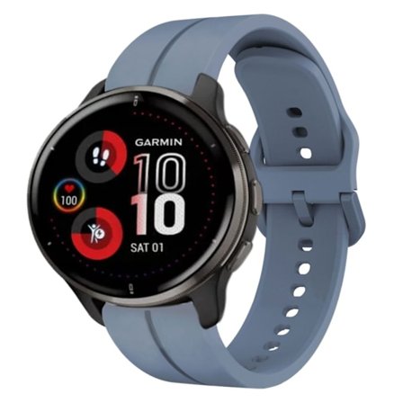 Garmin Venu 2 Plus Klockarmband i silikon - Blå