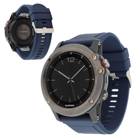 Garmin Fenix 5 / 5 Plus / Forerunner 935 22mm klockarmband i silikon - Blå