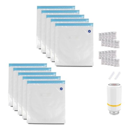 Transparent vakuumforseglingsposer for 3D-utskriftsmateriell med elektrisk pumpe, beskytter mot fuktighet