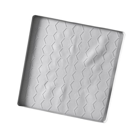 Beskyttelsesmatte for vaskemaskin og tørketrommel, gjenbrukbart antiskli hjemmetilbehør, ripebestandig vaskemaskinbeskyttelse, silikonmatte for hybel-