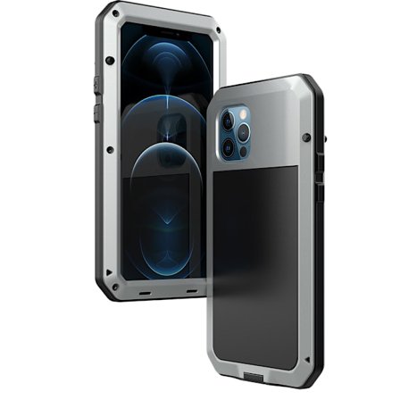 iPhone 13 Pro - HEAVY DUTY 360-Skyddsfodral i Aluminium