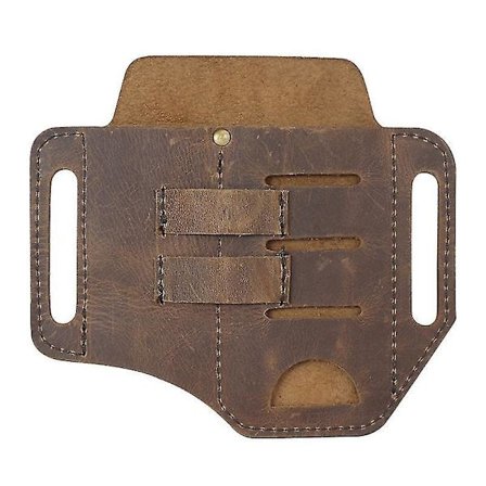 Multitool Sheath Edc Belt Organizer Belt Leather Sheath For Men Women Outdoor