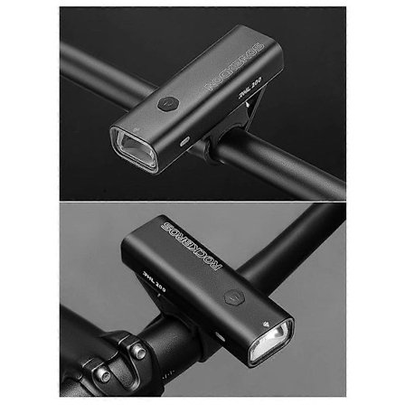 Sykkellys Aluminiumlegering Type-C Lading Smart Sykkel Frontlys Fjæringsversjon LED-lys RHL400